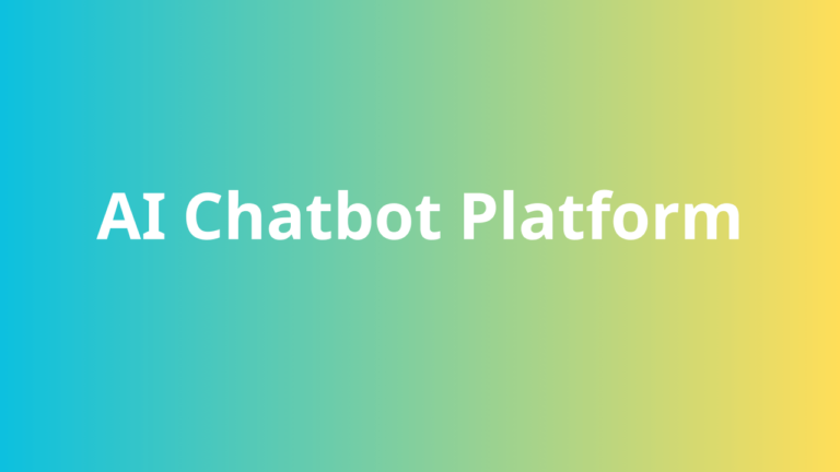 AI Chatbot Platform